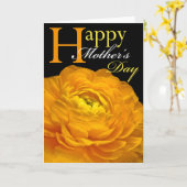 Muttertagskarte Karte (Gelbe Blume)