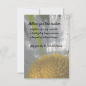 Muttertagskarte Karte (Rückseite)