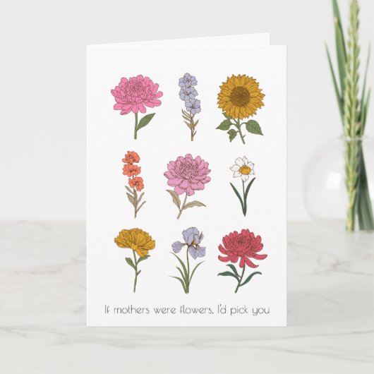 Muttertagskarte Karte (Vorderseite)