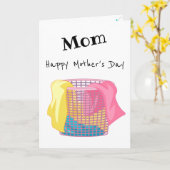 Muttertagskarte Karte (Gelbe Blume)