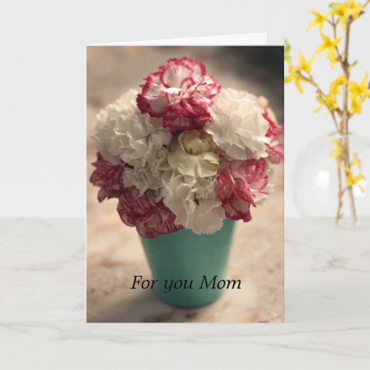 Muttertagskarte Karte (Gelbe Blume)