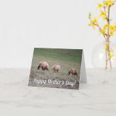 Muttertagskarte Karte (Gelbe Blume)