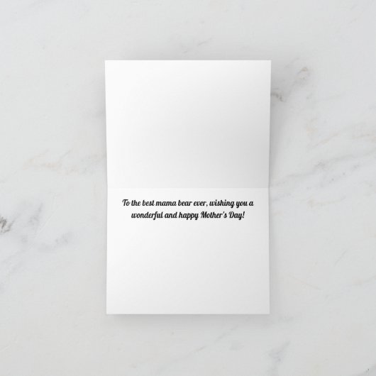 Muttertagskarte Karte (Innenseite)