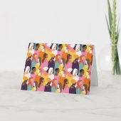 Muttertagskarte (Leere) Dankeskarte (Vorderseite)