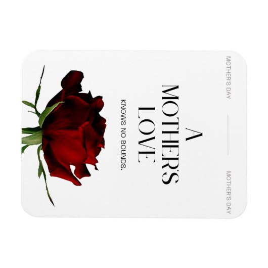 Muttertagskarte Magnet (Horizontal)