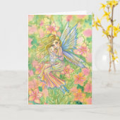 Muttertagskarte Mama und Baby Karte (Gelbe Blume)