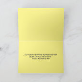 Muttertagskarte mit Baumschwalben Karte (Innenseite)