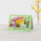 Muttertagskarte mit Blume Karte (Gelbe Blume)