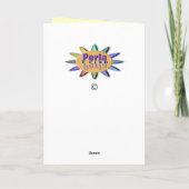 Muttertagskarte mit Kind Karte (Rückseite)