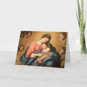 Muttertagskarte mit Maria und Jesus Karte