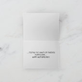 Muttertagskarte mit Seeotterfamilie Karte (Innenseite)