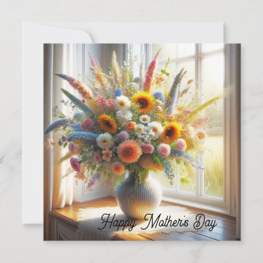 Muttertagskarte Mitteilungskarte (Vorderseite)