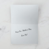 Muttertagskarte Orangutan Karte (Innenseite)