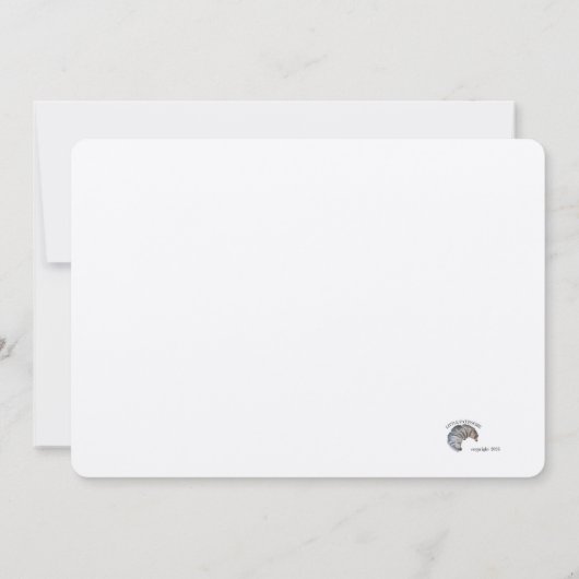 Muttertagskarte, Paris Thema Einladung (Rückseite)