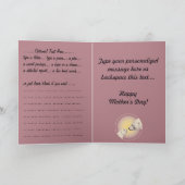 Muttertagskarte Polar Bärenkarte Karte (Innenseite)