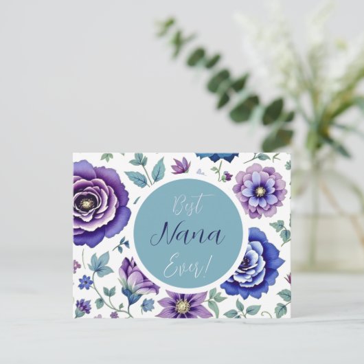 Muttertagskarte Postkarte (Stehend Vorderseite)