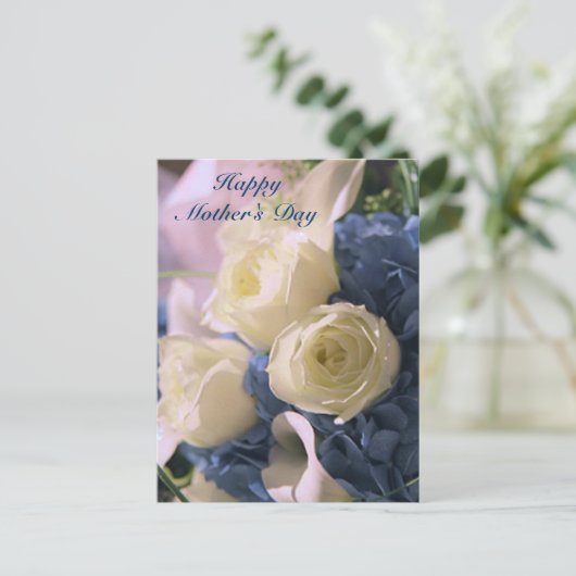 Muttertagskarte Postkarte (Stehend Vorderseite)