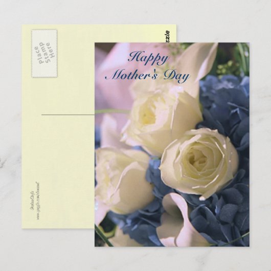 Muttertagskarte Postkarte (Vorne/Hinten)