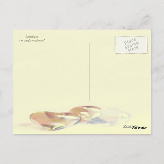 Muttertagskarte Postkarte (Rückseite)