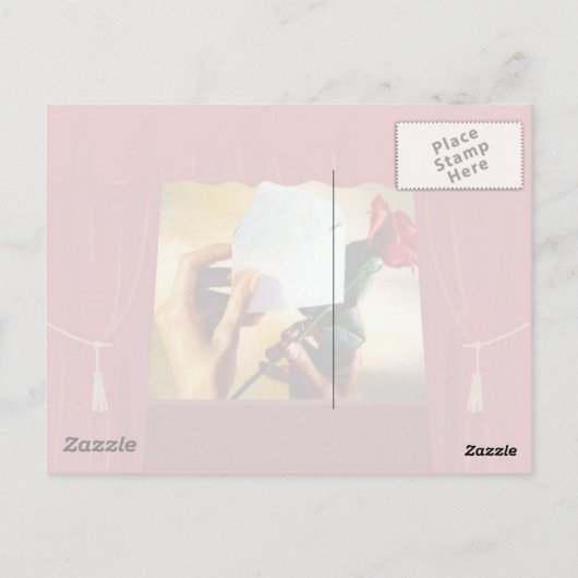 Muttertagskarte Postkarte (Rückseite)