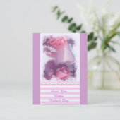 Muttertagskarte Postkarte (Stehend Vorderseite)