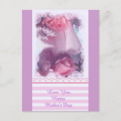 Muttertagskarte Postkarte (Vorderseite)