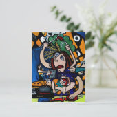 Muttertagskarte Postkarte (Stehend Vorderseite)