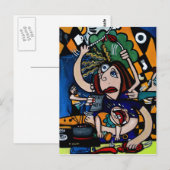 Muttertagskarte Postkarte (Vorne/Hinten)