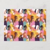 Muttertagskarte Postkarte (Vorderseite)