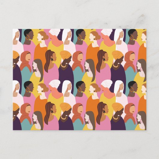 Muttertagskarte Postkarte (Vorderseite)