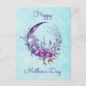 Muttertagskarte Postkarte (Vorderseite)