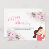 Muttertagskarte Postkarte (Vorne/Hinten)