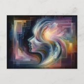 Muttertagskarte Postkarte (Vorderseite)