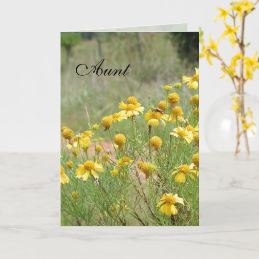 Muttertagskarte von Janz Karte (Gelbe Blume)