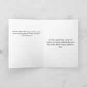 Muttertagskarte Weiße Rosen Karte (Innenseite)