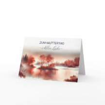 Muttertagskarte "Zum Muttertag Alles Liebe"