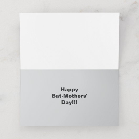 Muttertagskarten der Mama Platzkarte (Innenseite Aufgefaltet)