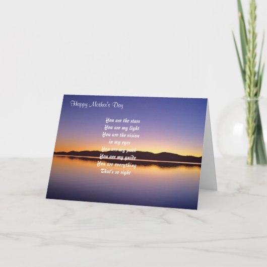 Muttertagskarten Karte (Vorderseite)