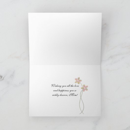 Muttertagskäse Karte (Innenseite)