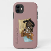 Muttertagskatze Case-Mate iPhone Hülle (Rückseite)