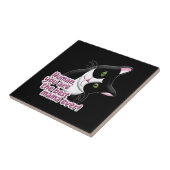 Muttertagskatze Fliese (Seite)