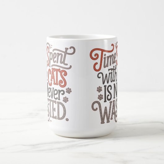 Muttertagskatze Kaffeetasse (Mittel)