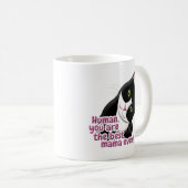 Muttertagskatze Kaffeetasse (VorderseiteRechts)