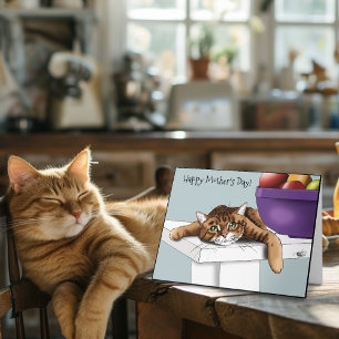 Muttertagskatze Karte