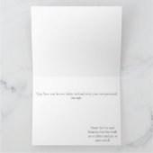 Muttertagskatze Karte (Innenseite)