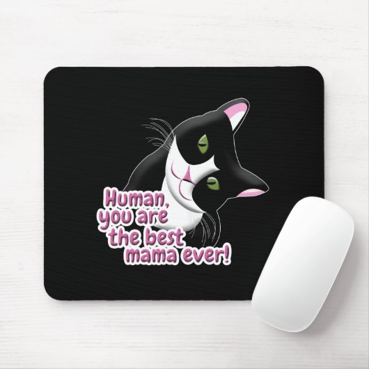 Muttertagskatze Mousepad (Mit Mouse)