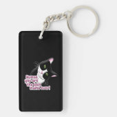 Muttertagskatze Schlüsselanhänger (Rückseite)