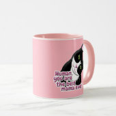 Muttertagskatze Tasse (VorderseiteRechts)