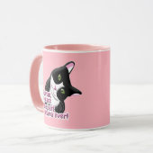 Muttertagskatze Tasse (Vorderseite Links)