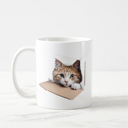 Muttertagskatze-Tasse Kaffeetasse (Links)